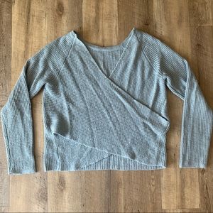 Aerie cross back sweater